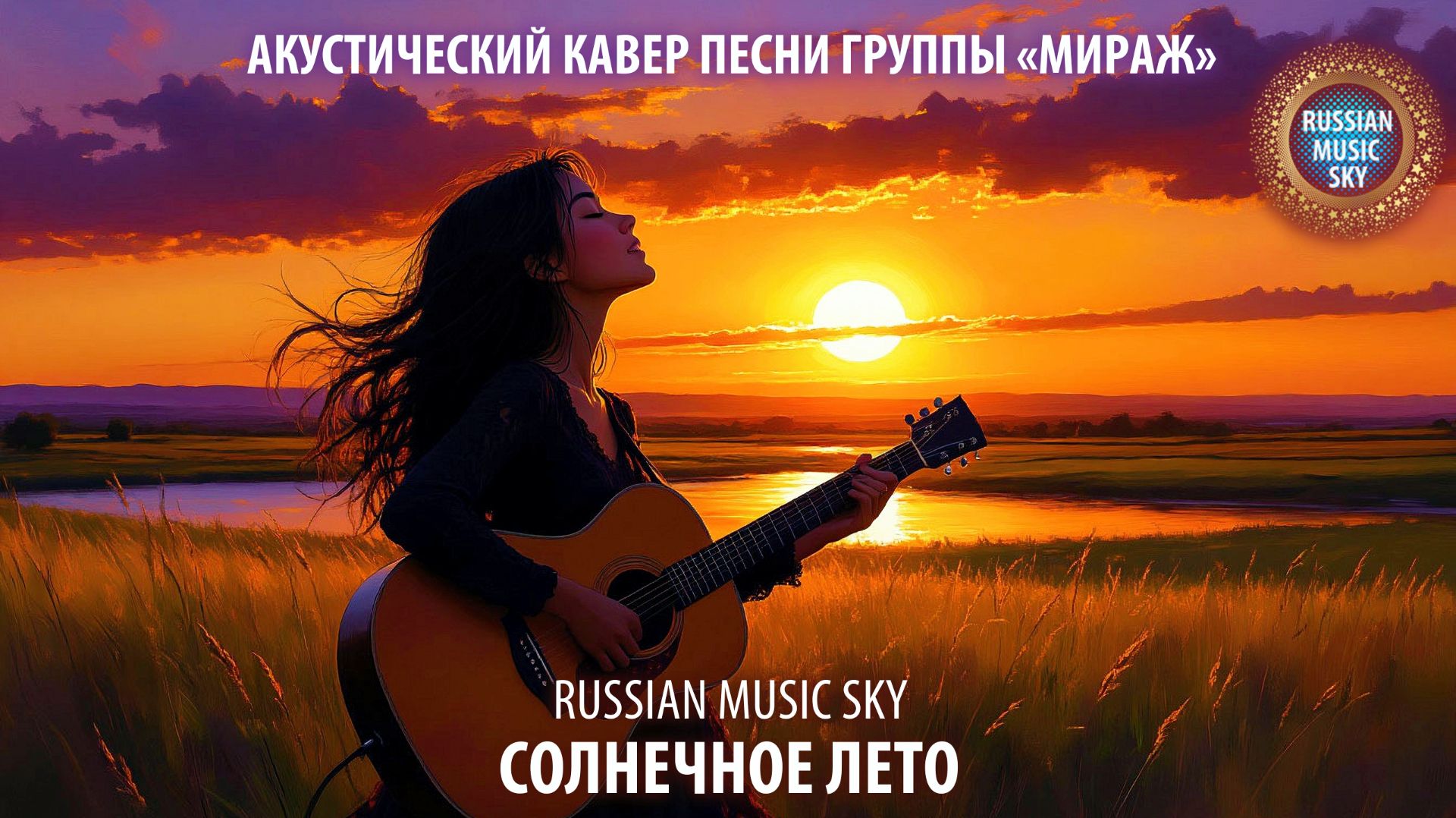 Солнечное лето  -  Russian Music Sky (2026) Акустический кавер песни группы Мираж