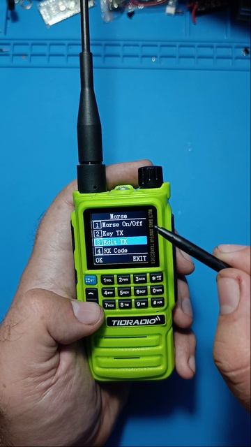 Новая прошивка 1.0.50 для #tidradio #tdh3plus #hamradio #firmware #morse #cw #uhf #vhf