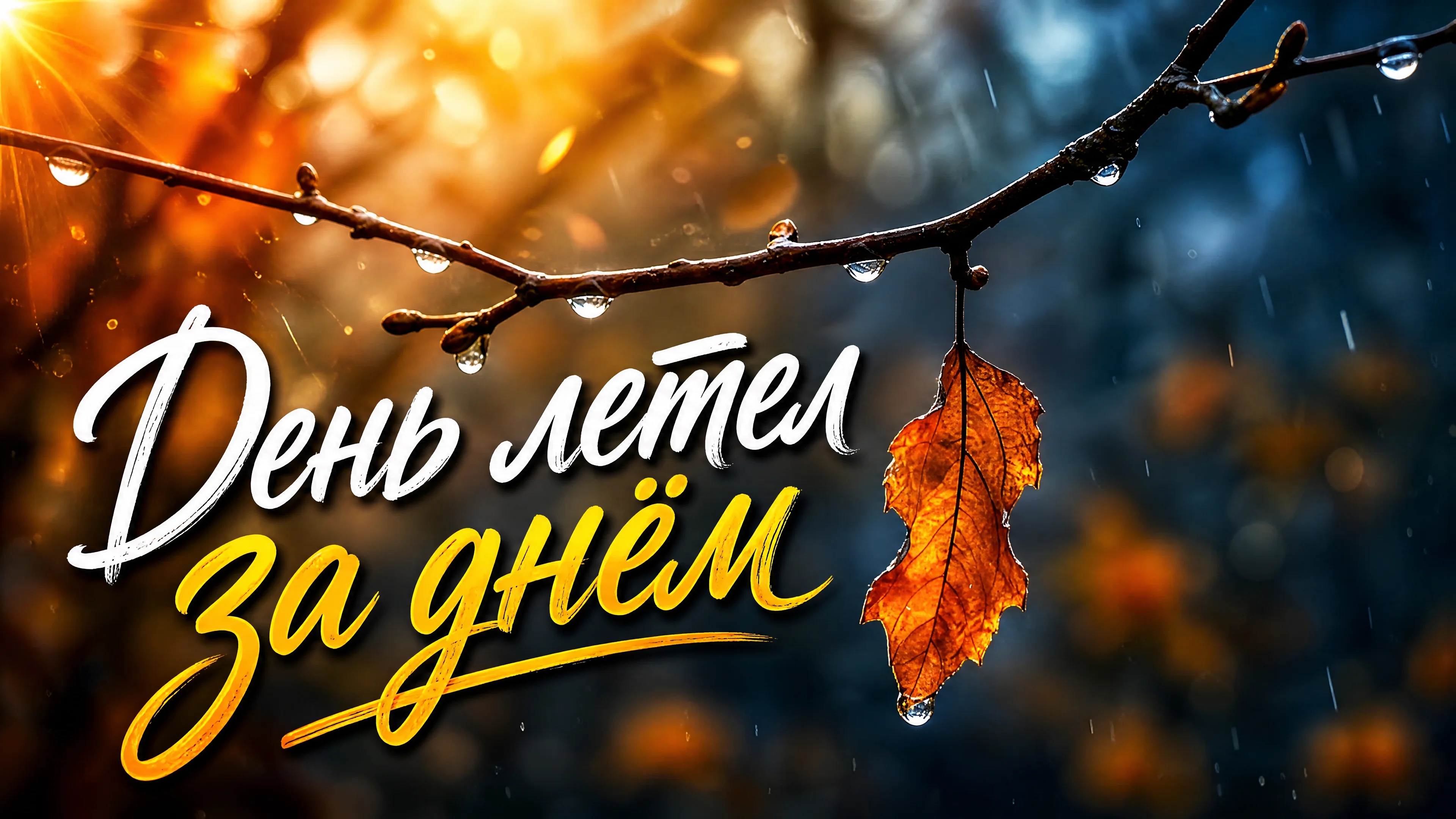 День летел за днём