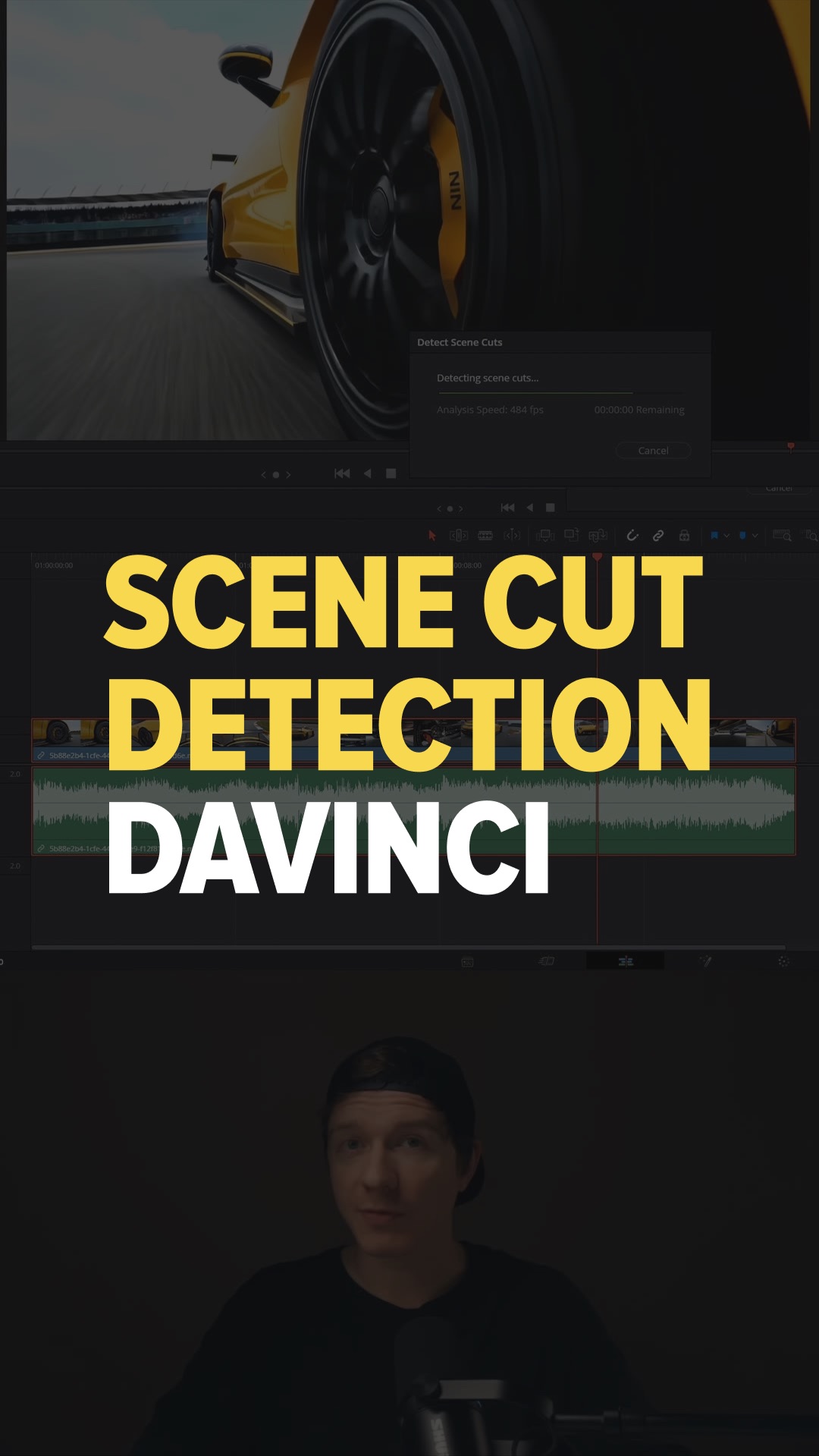 SCENE CUT DETECTION DAVINCI