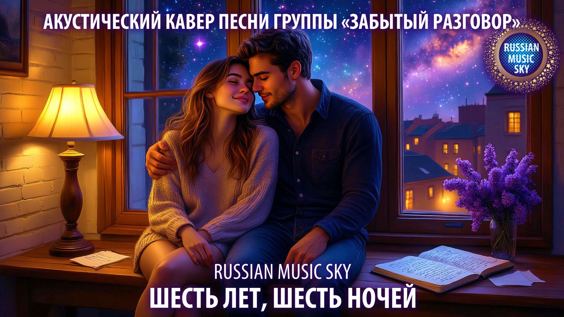Шесть лет, шесть ночей  -  Russian Music Sky (2026) Акустический кавер песни группы Забытый разговор