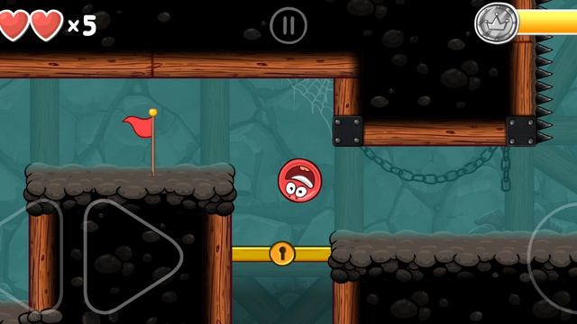 прохожу последние уровни в Red Ball 4