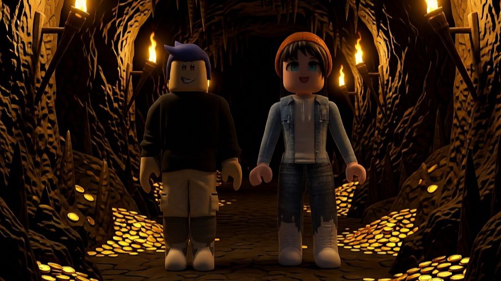 Roblox с Полиной #85 Воры