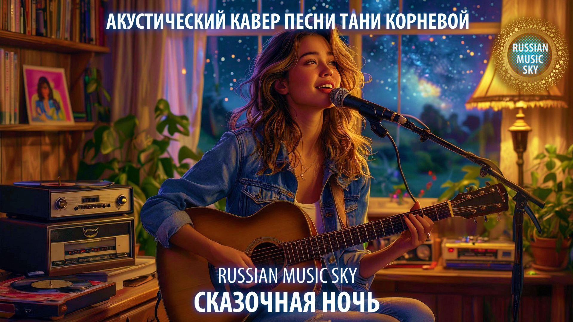 Сказочная ночь  -  Russian Music Sky (2026) Акустический кавер песни Тани Корневой