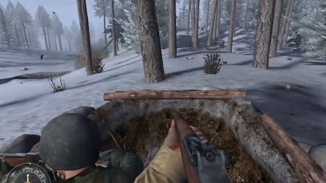 Call Of Duty Второй фронт (первый час игры) - игры для слабых PC