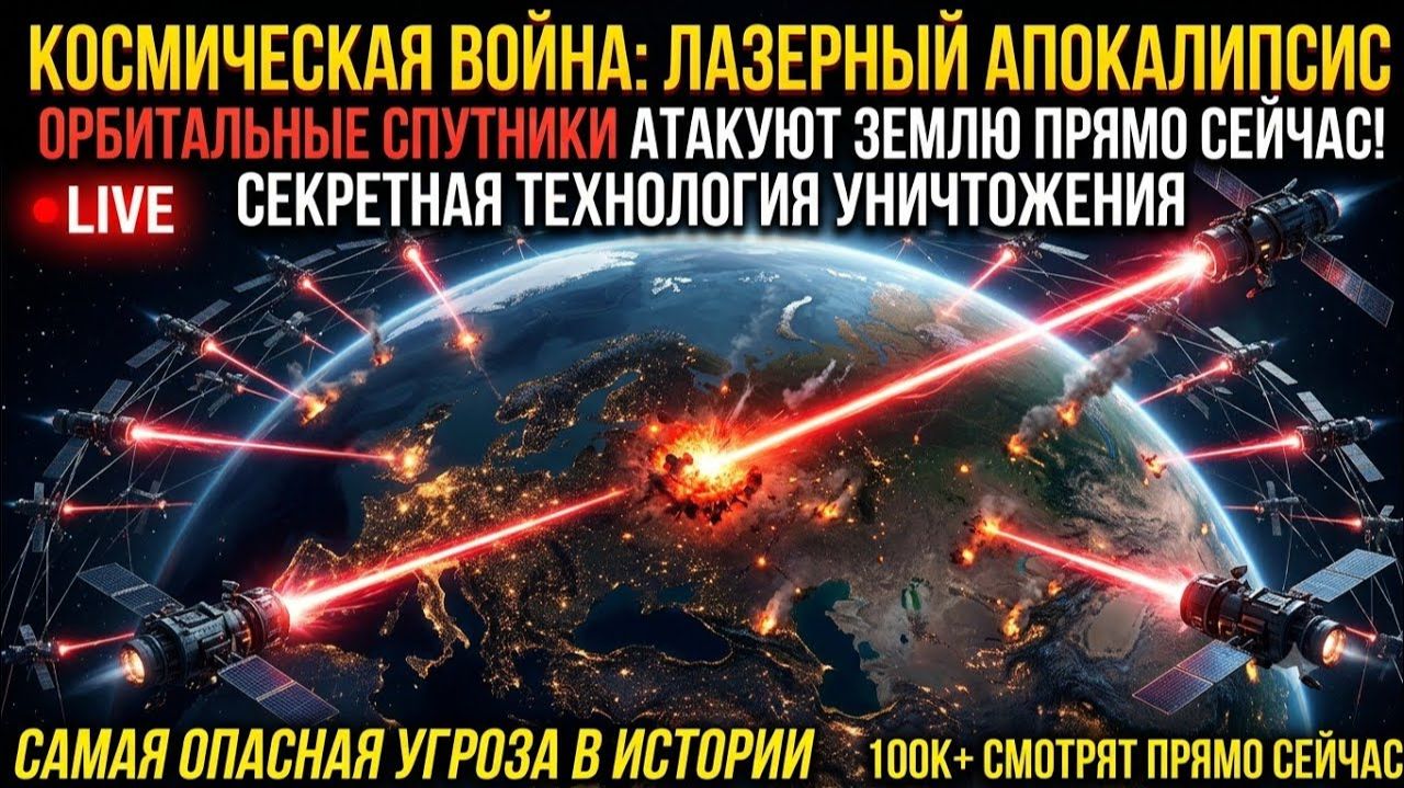 _«НАШУ ПЛАНЕТУ ВЫЖИГАЮТ ИЗ КОСМОСА! Самое опасное оружие в истории»