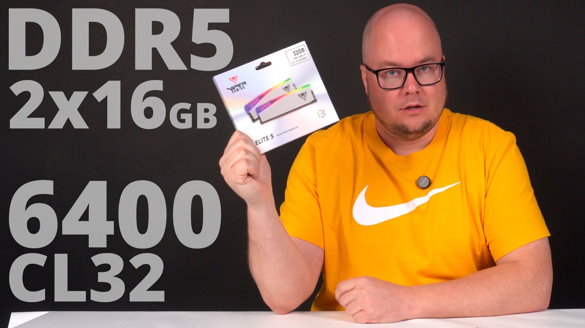 Компьютерное золото! Оперативная память DDR5 Viper ELITE 5 RGB 2x16GB 6400 CL32 от Patriot Memory