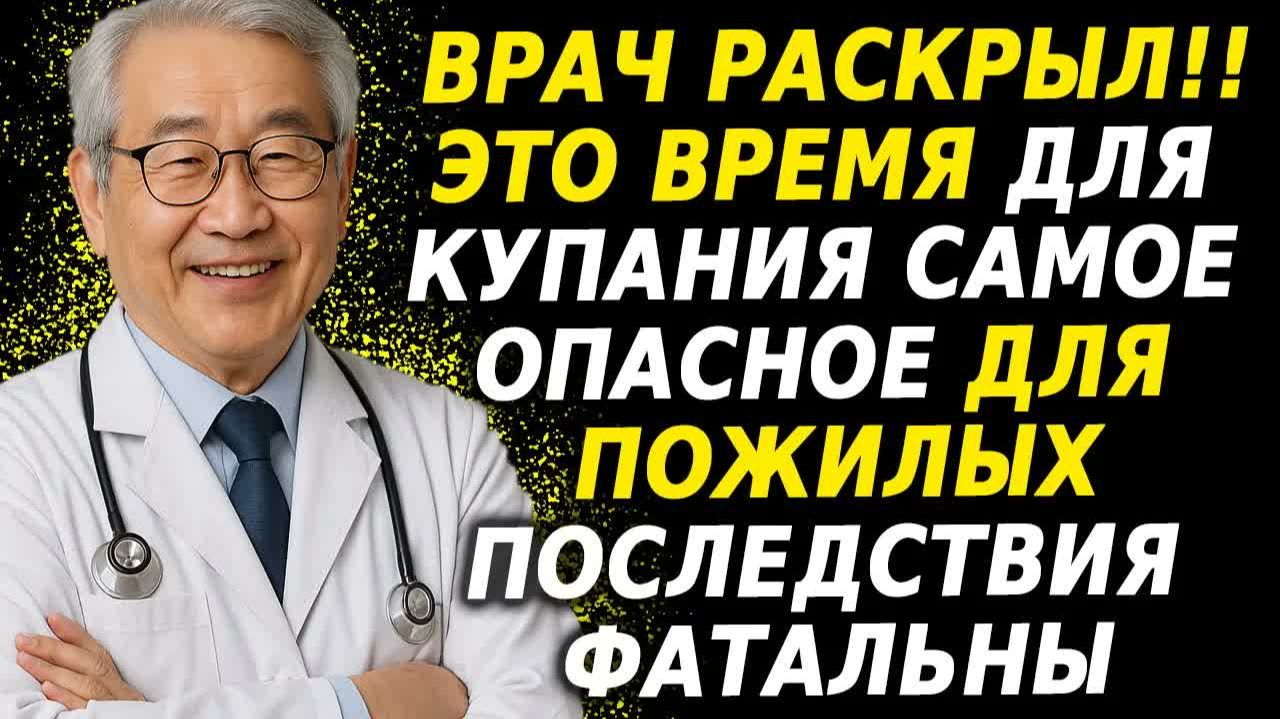 Опасное время для душа у пожилых — риски и важные советы 🚿⚠️