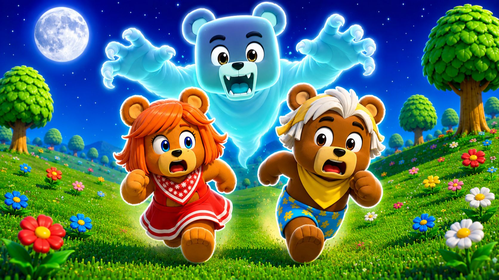 😳МЫ НАШЛИ ПРИЗРАКА В ИГРЕ СУПЕР МИШКА!  SUPER BEAR ADVENTURE