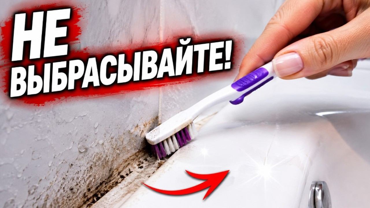 После этого вы перестанете выбрасывать СТАРЫЕ ЗУБНЫЕ щётки
