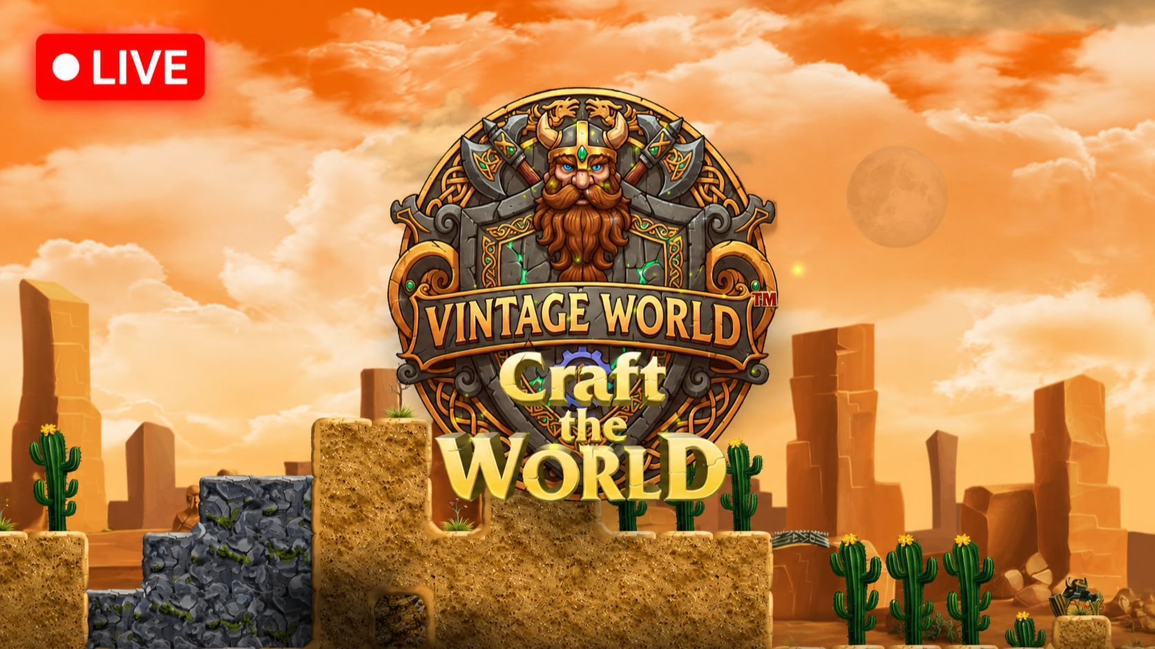 ПУСТЫННЫЙ ВИНТАЖНЫЙ МИР ► Craft The World мод VINTAGE WORLD #21