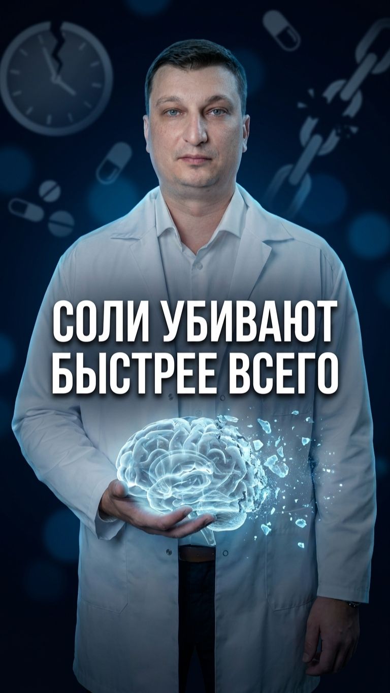 Соли: что происходит с мозгом за месяцы употребления 