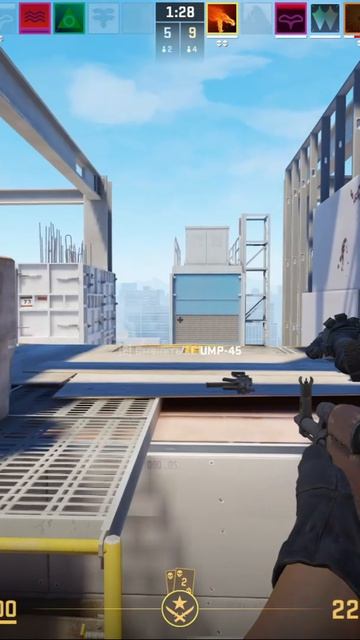 CS2 -4 Vertigo #shorts #cs2 #csgo #counterstrike2 #faceit #cs2clips #cs #counterstrike #gaming