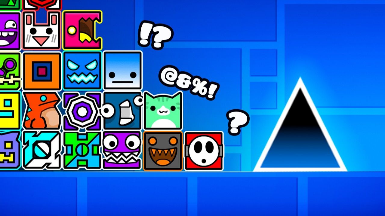 100 Игроков Vs 1 Шип в Geometry Dash