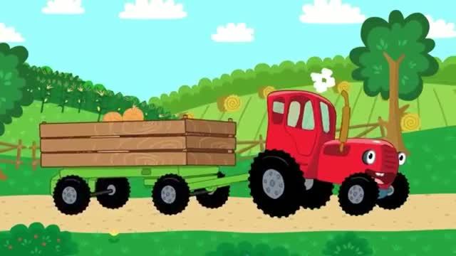 ✅Мультик для Детей «Красный трактор» 🚜
