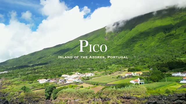 PICO ISLAND, AZORS | 1 HOUR AERIAL RELAXATION FILM | 4K HDR DOLBY VISION | PORTUGAL DRONE