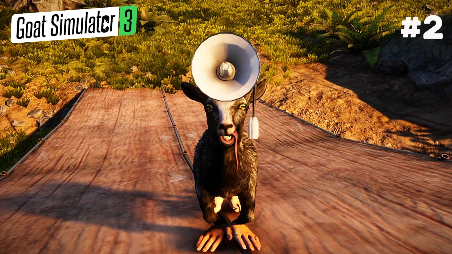 Баба-Козёл  Goat Simulator 3 2