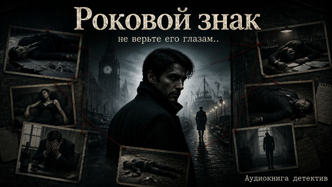 Раскройте секрет человека в детективной аудиокниге 