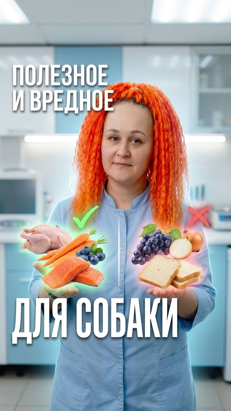🐾 Один продукт — лакомство, другой — билет в реанимацию