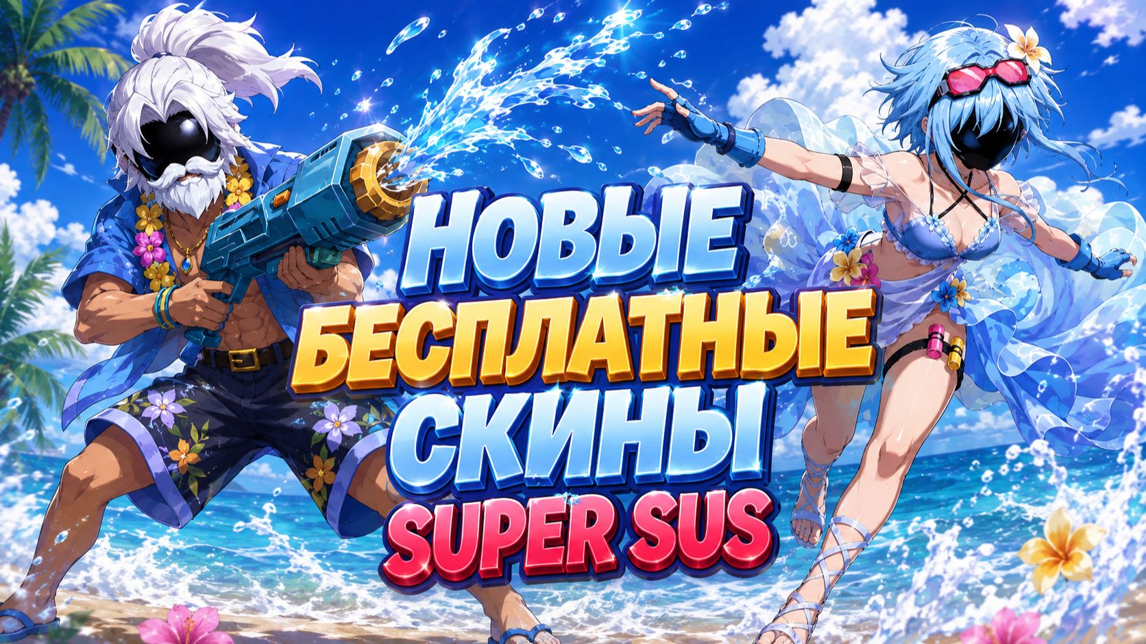 НОВЫЕ СКИНЫ и РОЛЬ за БЕСПЛАТНО! | SUPER SUS