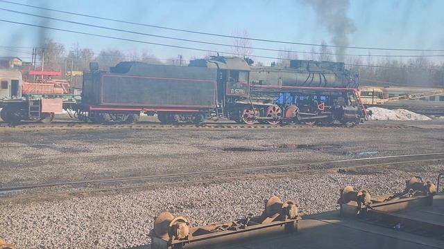 Старый тепловоз