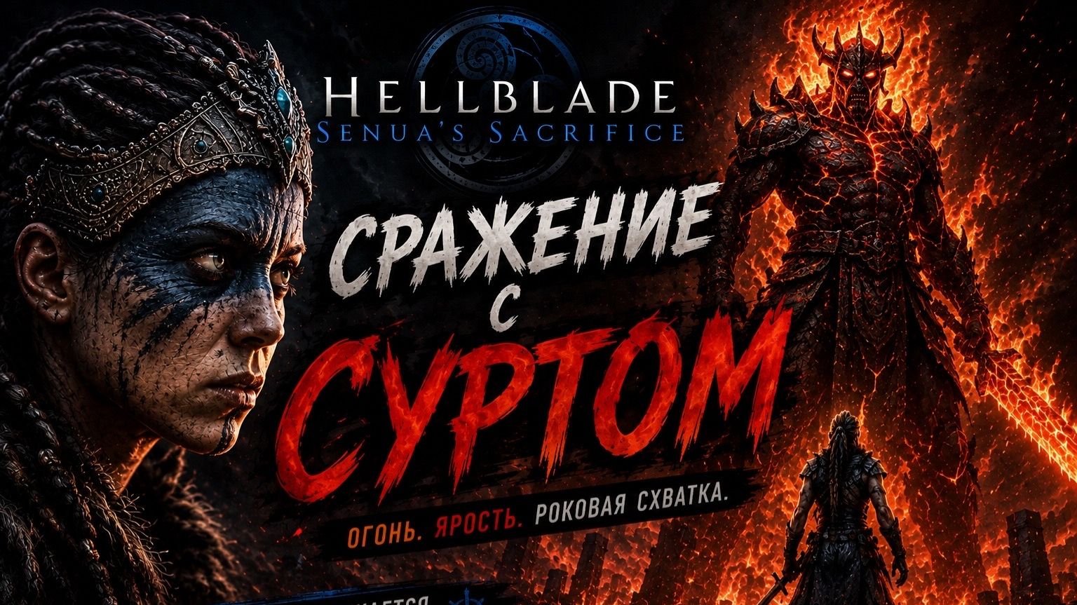 Сражение с Суртом|Путь Сенуа продолжается|Hellblade Senua's Sacrifice