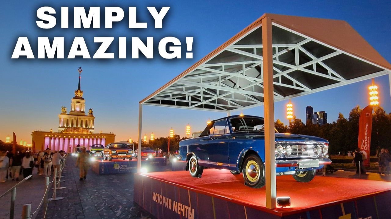 Summer In Moscow: Visiting Russia's Largest Outdoor Car Expo