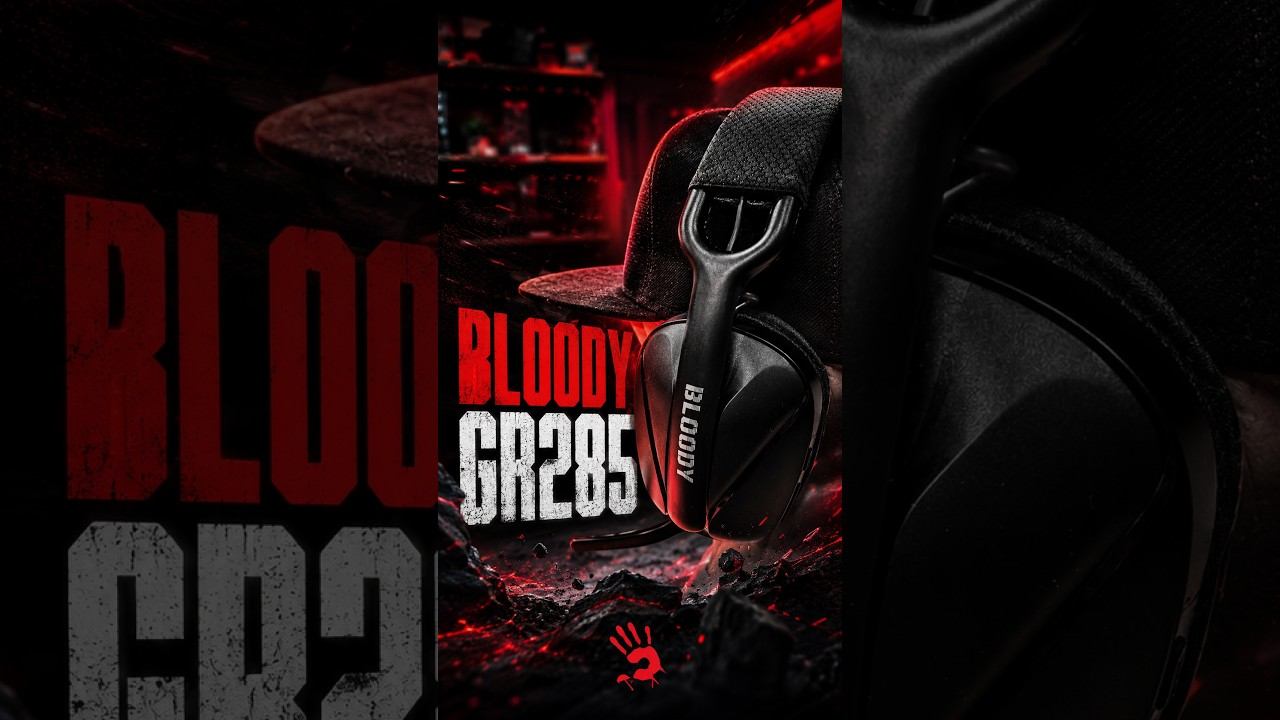 Bloody GR285 - Игровая Гарнитура весом всего 222гр