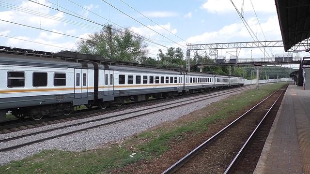 Электропоезд ЭД4М-0479 ЦППК пригородный поезд  60696070 Железнодорожная  Площадь 3-х вокзалов.