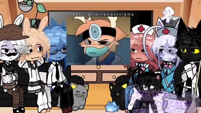 Animal Hospital React To... Part 1 Gacha React 2X Speed The Life Of Cally