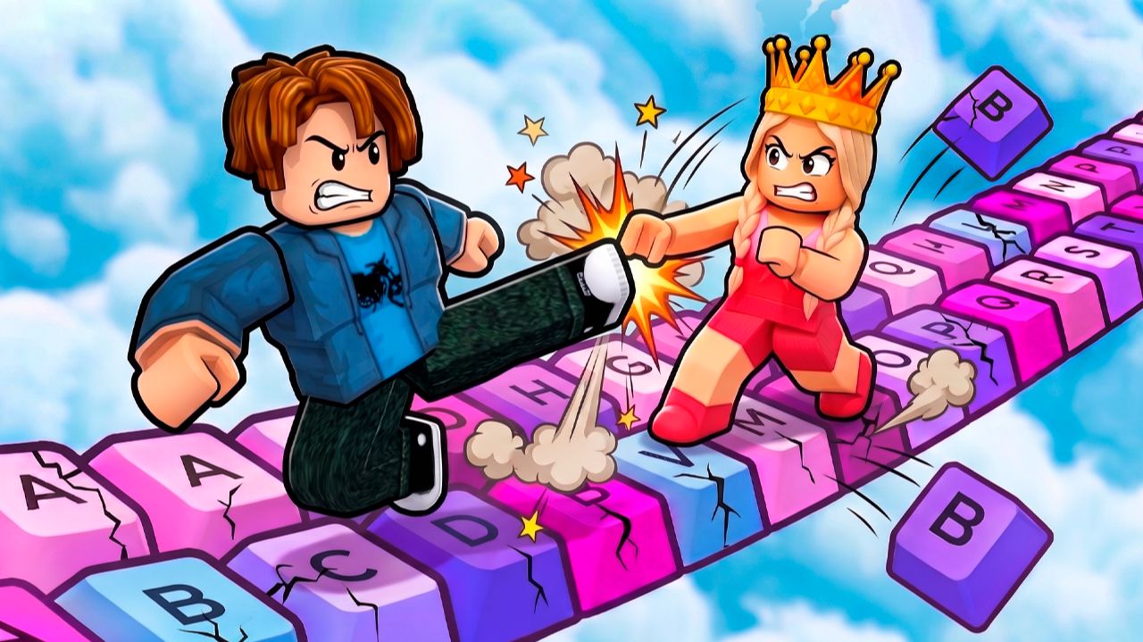 БИТВА ЗА  КЛАВИАТУРУ 😅 роблокс новая игра