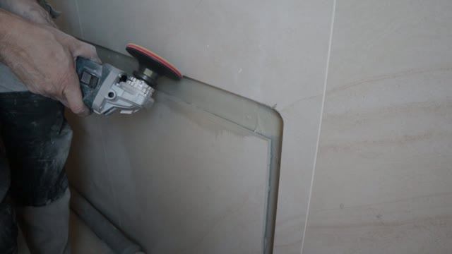 Керамогранит для ванной комнаты облицовка и установка ванны. Часть 2. #Ремонт#new #diy #топ