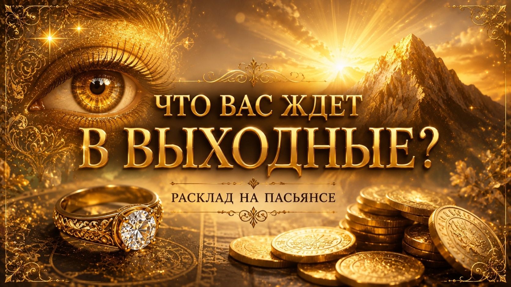 Что вас ждёт в выходные? Гадание пасьянс Tarot Reading