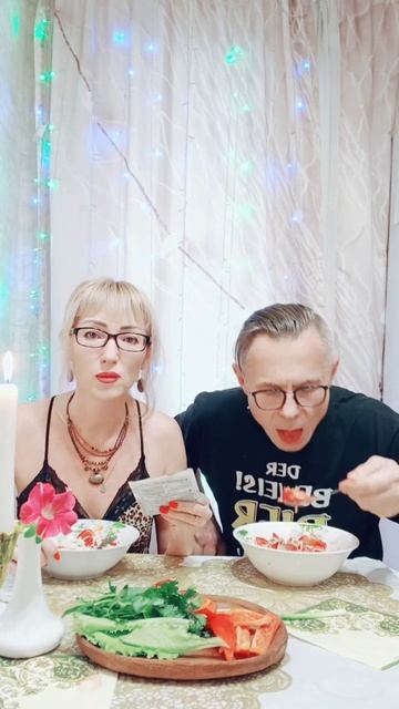 Проросшая пшеницафрагмент мукбанга