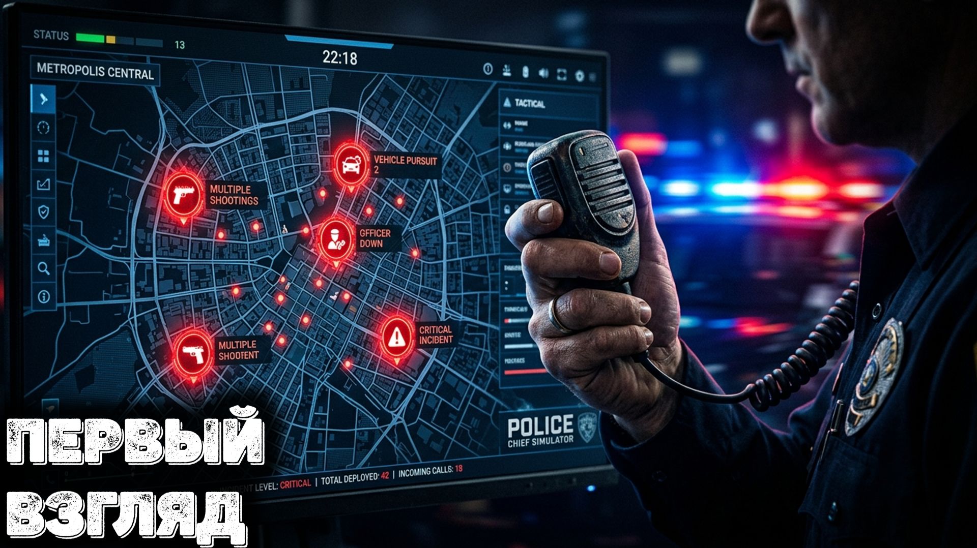 Лучшая игра 2026 года Police Chief Simulator