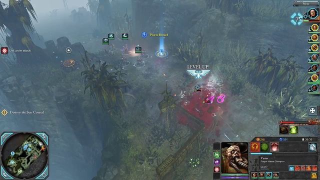 WH40K DoW2 Retribution Прохождение кампании за Космодесант Хаоса Часть 8. Typhon Arena