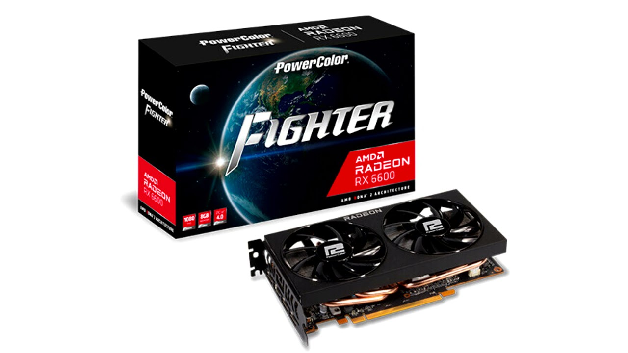 PowerColor Unveils Radeon RX 6600 Series Graphics Cards