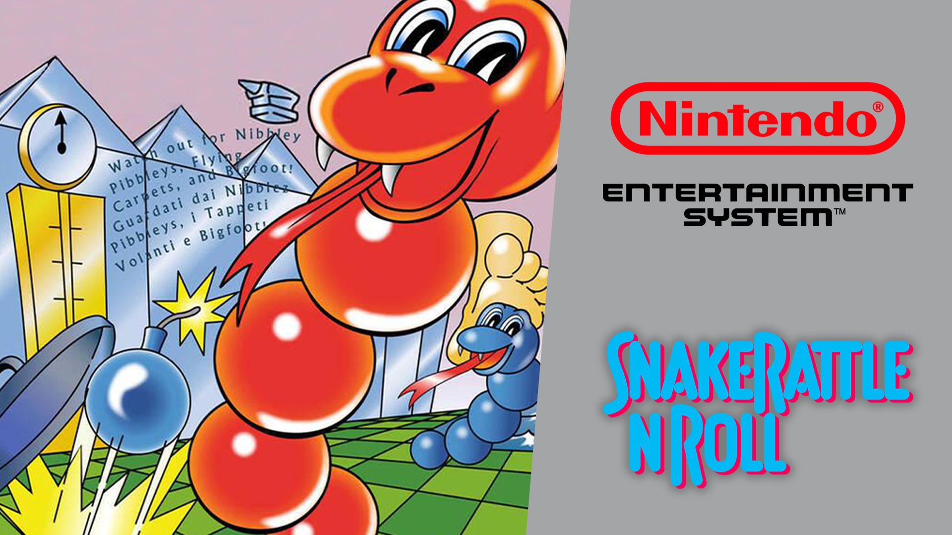 Snake Rattle N Roll (NES)