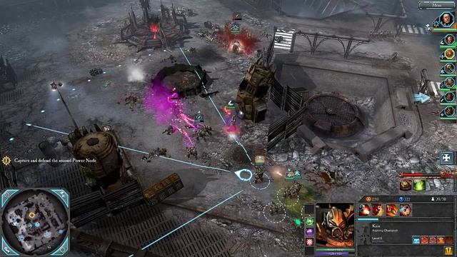 WH40K DoW2 Retribution Прохождение кампании за Космодесант Хаоса Часть 7. Spire Golgotha