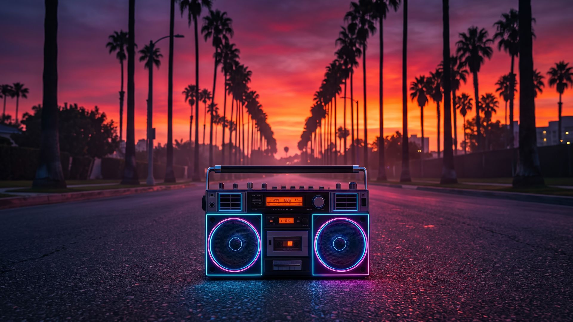 Закатный Бумбокс 🌴 Фоновая Chill-музыка для Фокуса и Расслабления