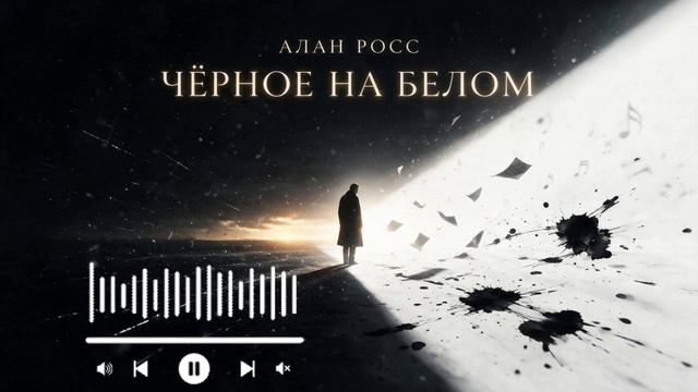 𝄞 Алан Росс - Белое на черном  /Трип-хоп, даунтемпо/ Премьера песни 𝄞