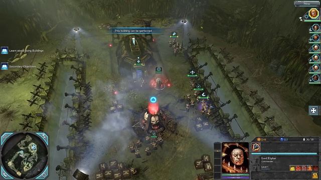 WH40K DoW2 Retribution Прохождение кампании за Космодесант Хаоса Часть 1. Ladon Swamplands