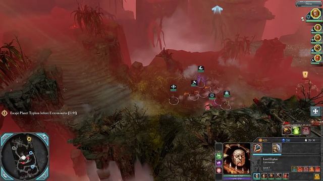 WH40K DoW2 Retribution Прохождение кампании за Космодесант Хаоса Часть 9. Arena Perimeter
