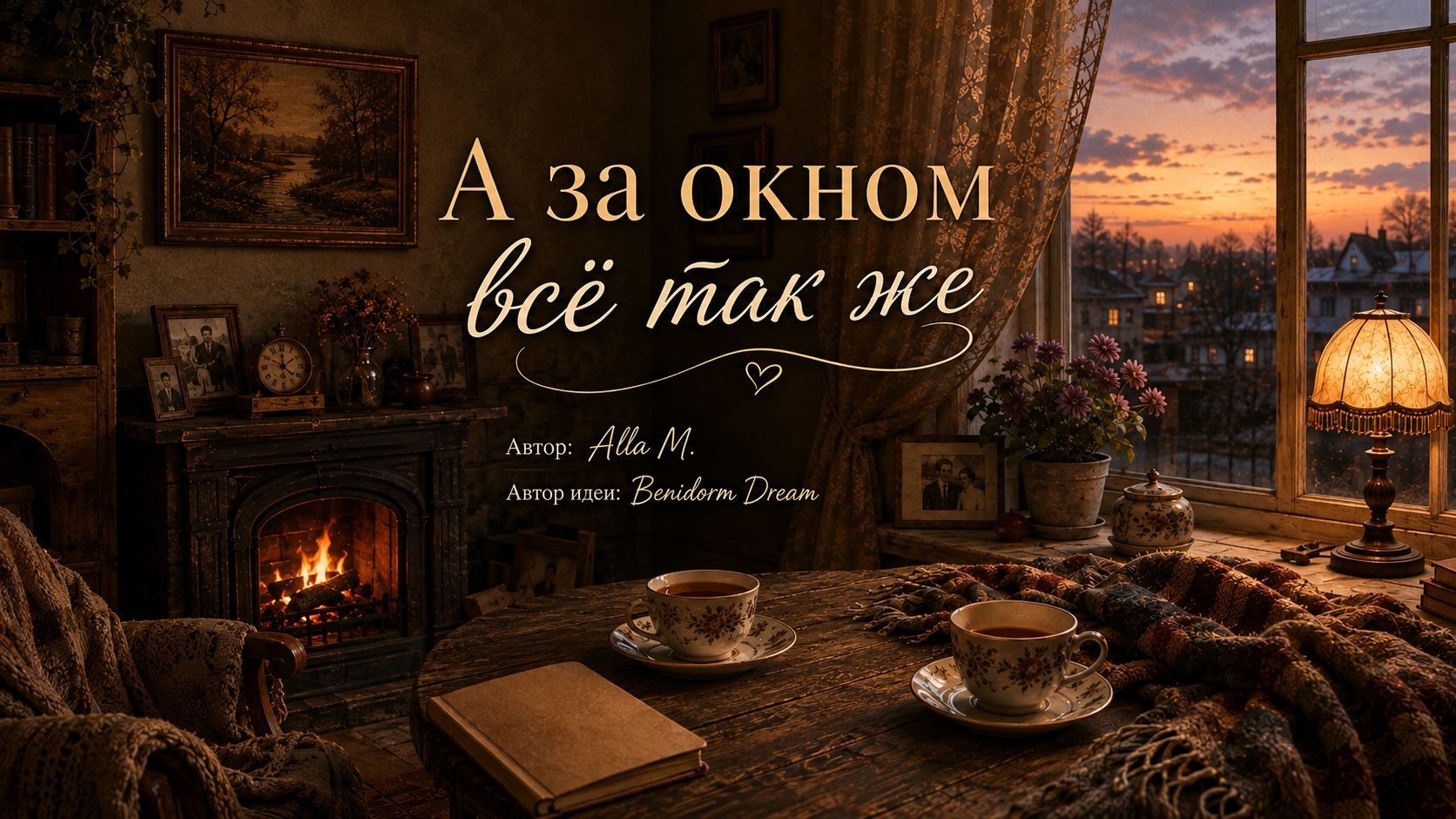 «А за окном всё так же» — песня о доме, любви и людях, которые всегда рядом | Alla M