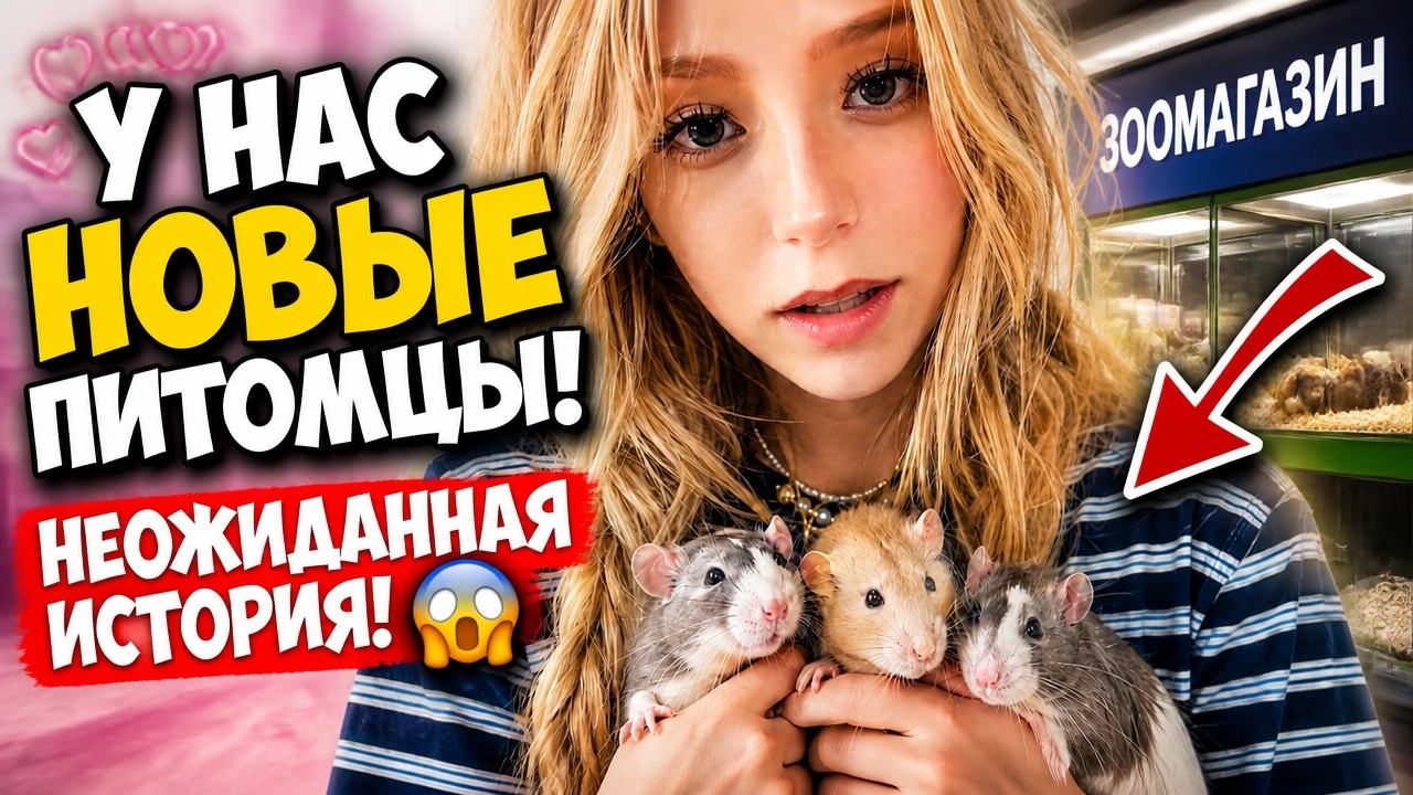 У нас Новые питомцы ! Неожиданная история!
