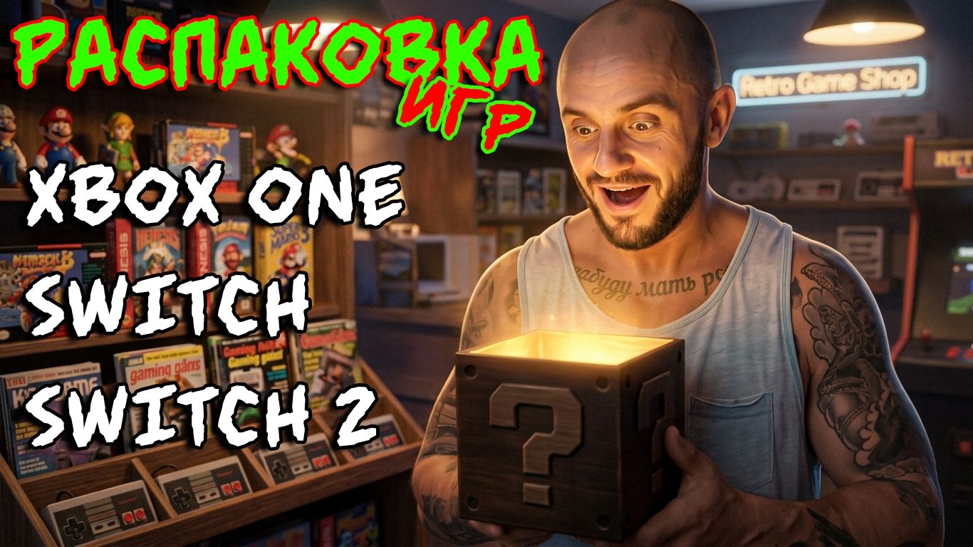 ИГРЫ НА XBOX SERIES - X / NINTENDO SWITCH / NINTENDO SWITCH - 2 / РАСПАКОВКА / МОЯ КОЛЛЕКЦИЯ