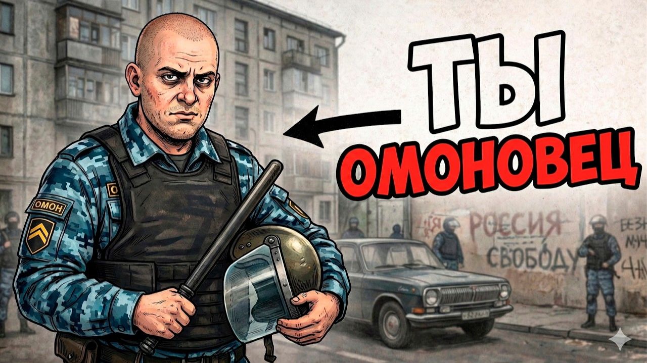 Ты — ОМОНОВЕЦ В 90-ЫЕ (И ЭТО ВСЯ ТВОЯ ЖИЗНЬ)