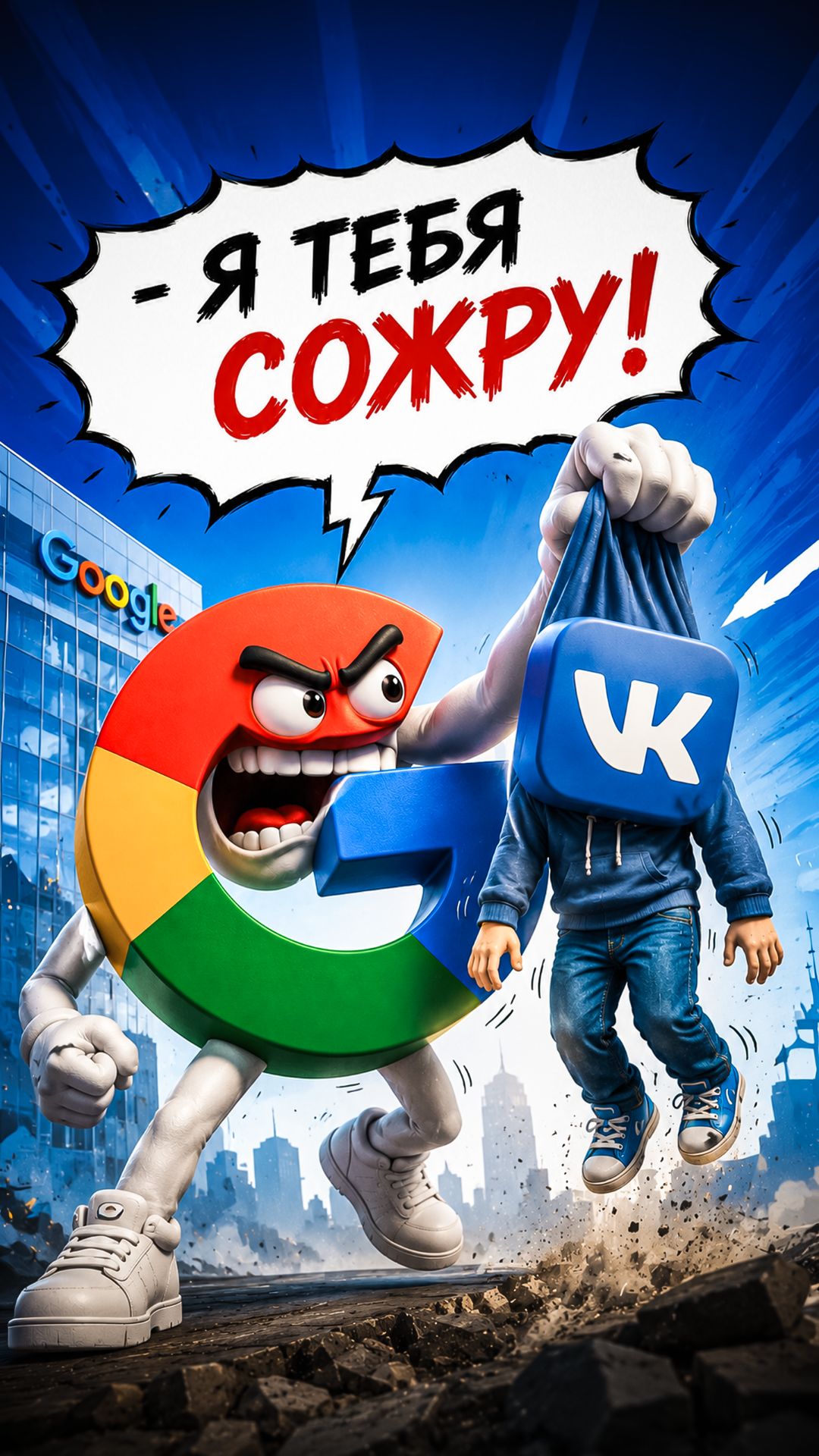 💀 Google УНИЧТОЖИТ VK?