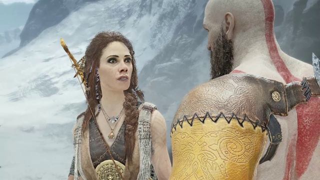 God Of War 4-бой с Огром и с ядовитыми призраками