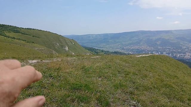 Пешком от станции Подкумок до горы Кольцо по Боргустанскому перевалу.